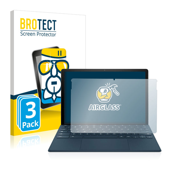 3X Nano Glass Screen Protectors for HP Chromebook x2 11