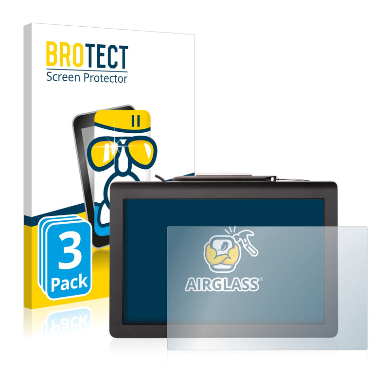 3x BROTECT AirGlass Glass Screen Protector for Signotec Pen Display Delta (Touch)
