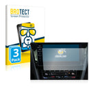 3x BROTECT AirGlass Glass Screen Protector for Volkswagen Arteon Shooting Brake 2021 Discover Pro