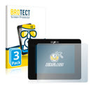 3x BROTECT AirGlass Glass Screen Protector for Senor Hygrolion 97K 9.7