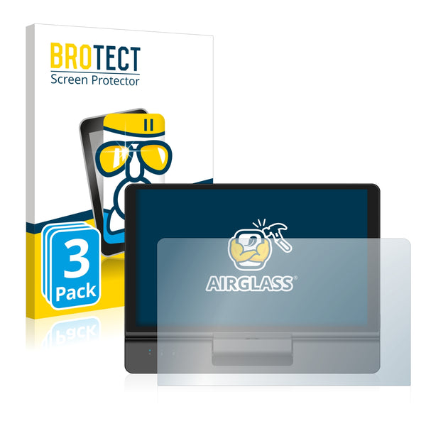 3x BROTECT AirGlass Glass Screen Protector for One Netbook A1 Pro
