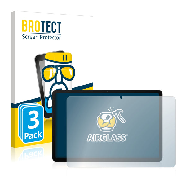 3x BROTECT AirGlass Glass Screen Protector for Samsung Galaxy Tab S8 WiFi