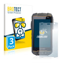 3x BROTECT AirGlass Glass Screen Protector for i.safe IS530.2