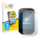 3x BROTECT AirGlass Glass Screen Protector for Bryton Rider S500