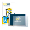 3x BROTECT AirGlass Glass Screen Protector for Siemens TP 900 Comfort INOX