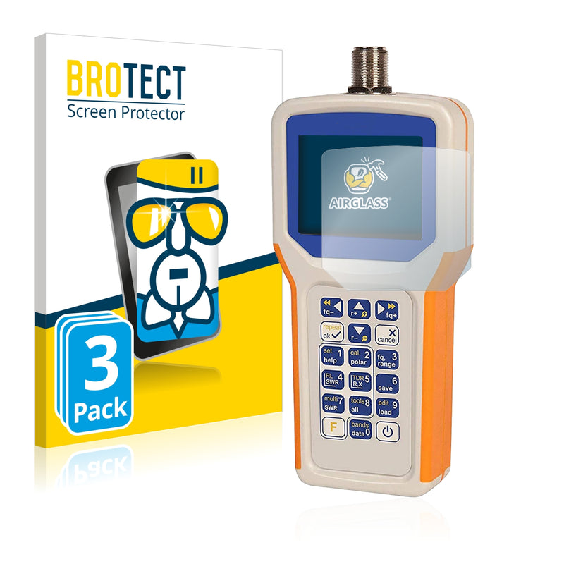 3X Nano Glass Screen Protectors for RigExpert 230 ZOOM