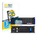 3X Nano Glass Screen Protectors for Zoom F8 field recorder