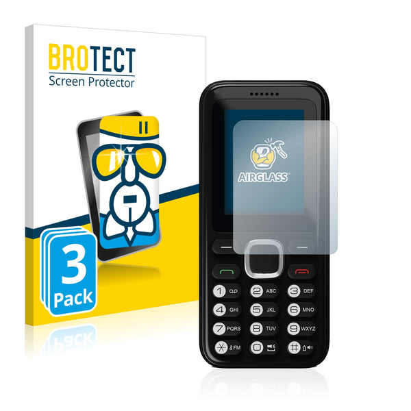 3X Nano Glass Screen Protectors for Oakcastle F100