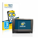 3X Nano Glass Screen Protectors for Ford Mondeo S&S Business sync 3 2016