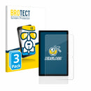 3X Nano Glass Screen Protectors for Blackview Tab 16