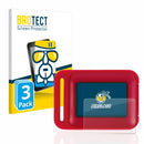 3X Nano Glass Screen Protectors for Crivit Step Counter