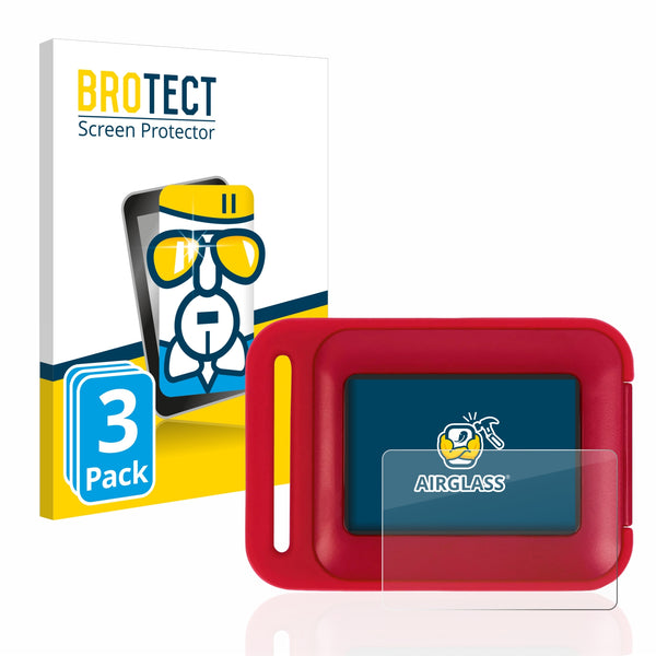 3X Nano Glass Screen Protectors for Crivit Step Counter