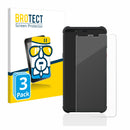 3X Nano Glass Screen Protectors for Bartec Pixavi Phone