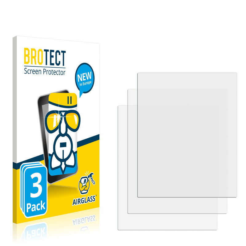 3x BROTECT AirGlass Glass Screen Protector for LifeScan OneTouch Ultra Plus Reflect