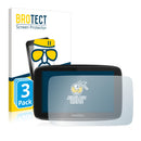 3x BROTECT AirGlass Matte Glass Screen Protector for TomTom GO 5200