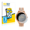 3x BROTECT AirGlass Matte Glass Screen Protector for Fossil Q Venture