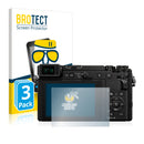 3x BROTECT AirGlass Matte Glass Screen Protector for Panasonic Lumix DC-GX9