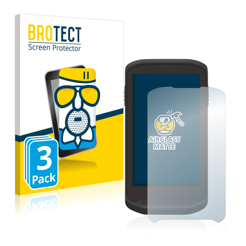 3x Anti-Glare Screen Protector for Zebra TC20 Touch