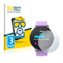 3x BROTECT AirGlass Matte Glass Screen Protector for BingoFit Epic Fitness Tracker