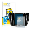 3x BROTECT AirGlass Matte Glass Screen Protector for Volvo Sensus Connect XC90