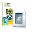 3x BROTECT AirGlass Matte Glass Screen Protector for Honeywell Home T10 Pro Smart Thermostat