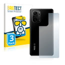3x BROTECT Matte Screen Protector for Xiaomi Poco F3 (Back)