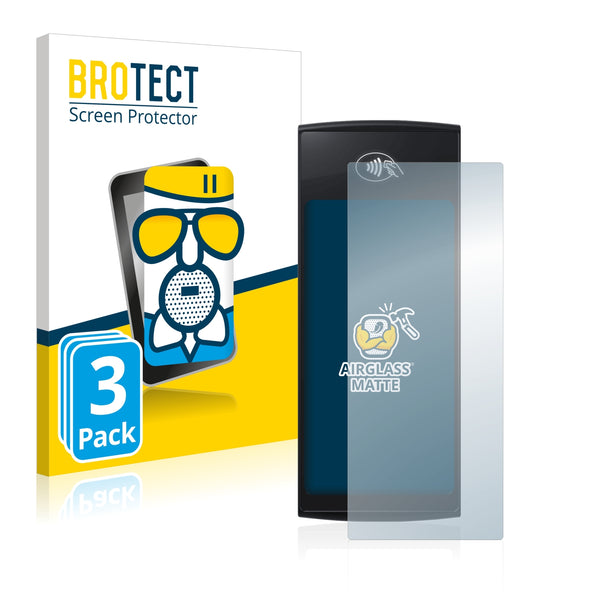 3x BROTECT Matte Screen Protector for enfore PayPad+