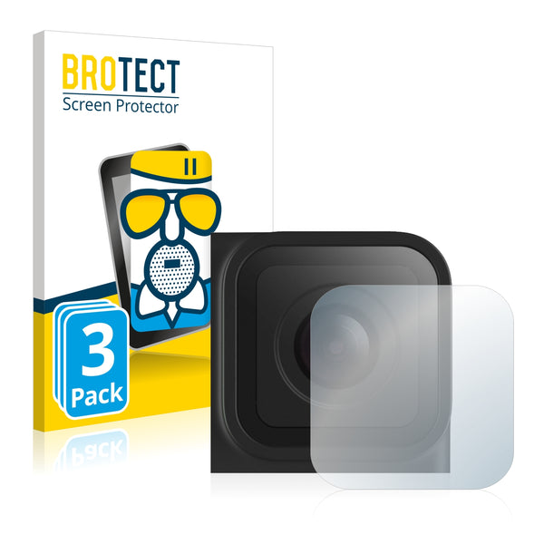 3x BROTECT Matte Screen Protector for GoPro Hero10 Black Lens (housing)