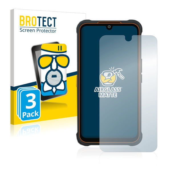 3x BROTECT Matte Screen Protector for AGM Glory SE