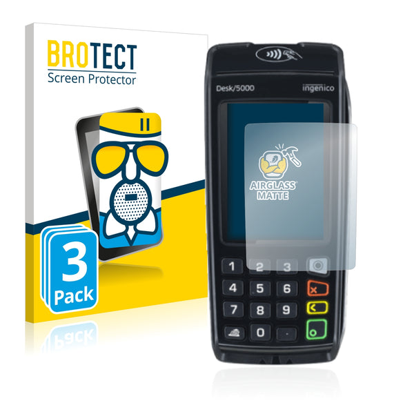 3x BROTECT Matte Screen Protector for Concardis Desk 5000