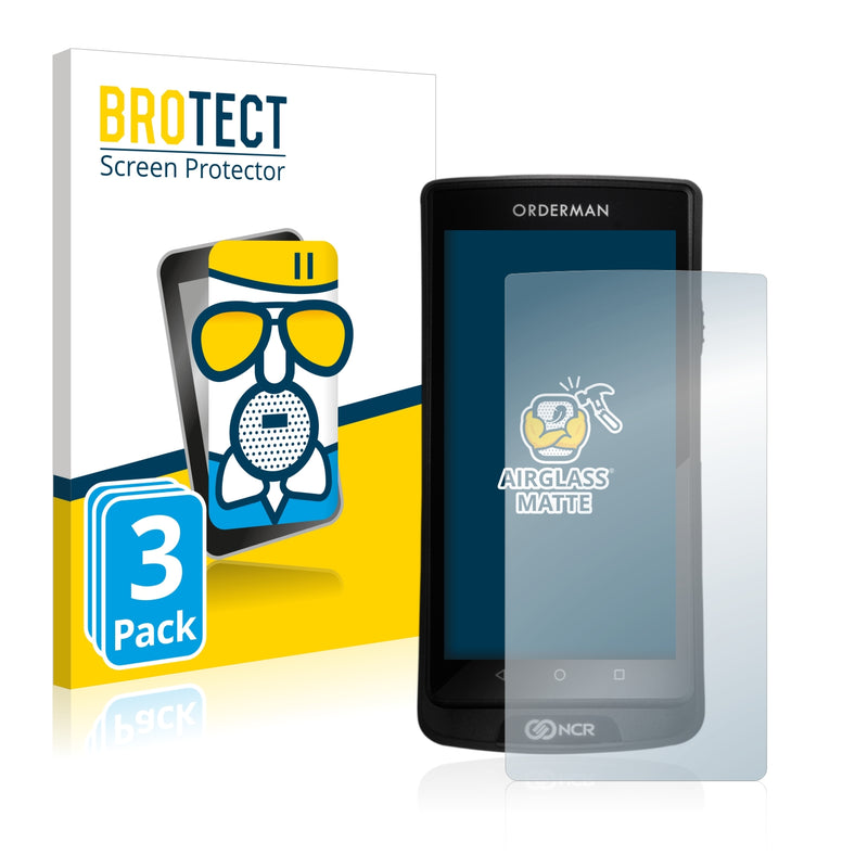 3x BROTECT Matte Screen Protector for Orderman 9