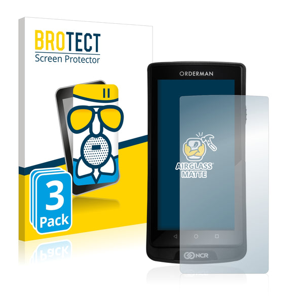3x BROTECT Matte Screen Protector for Orderman 9 Pro