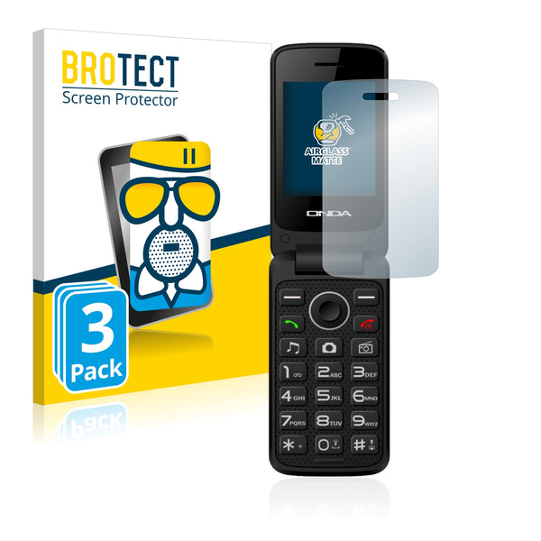 3x BROTECT Matte Screen Protector for Onda CLS101