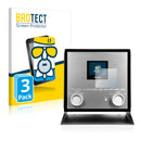 3x BROTECT AirGlass Matte Glass Screen Protector for Palona Quubi