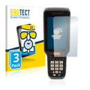 3x BROTECT AirGlass Matte Glass Screen Protector for Datalogic Skorpio X5