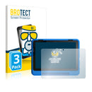 3x BROTECT AirGlass Matte Glass Screen Protector for Amazon Fire HD 8 Kids Pro Edition 2021 (10th generation)