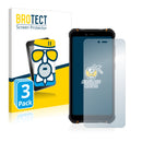 3x BROTECT AirGlass Matte Glass Screen Protector for Hotwav T5 Pro