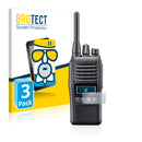 3x BROTECT AirGlass Matte Glass Screen Protector for Icom IC-F29SDR