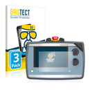 3x BROTECT AirGlass Matte Glass Screen Protector for Siemens Simatic HMI KTP700F