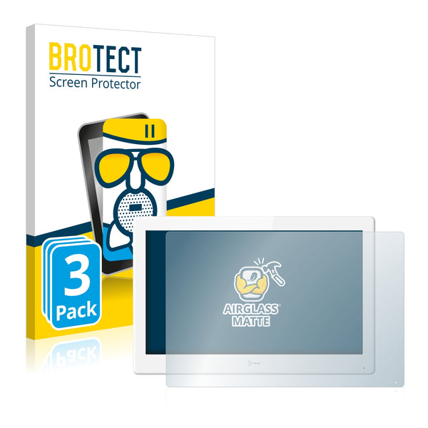 3x Anti-Glare Screen Protector for Hikvision DS-KH9510-WTE1 Indoor Station