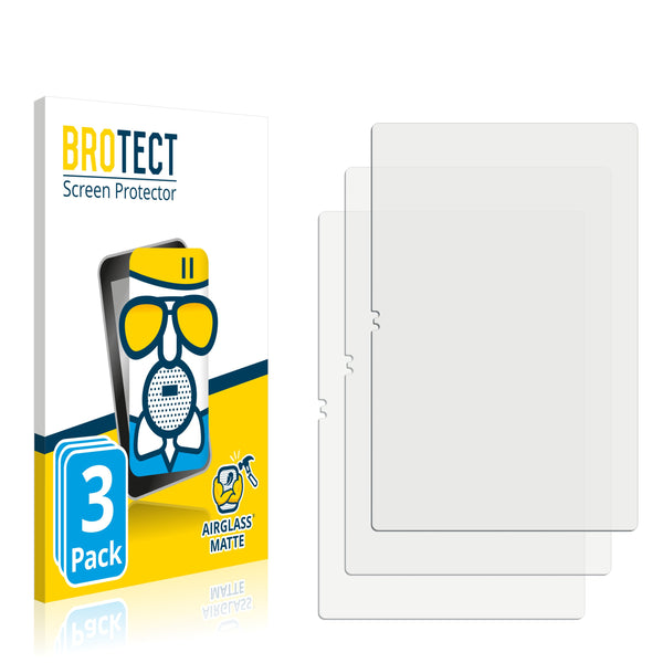 3x BROTECT Matte Screen Protector for Samsung Galaxy Tab A8 LTE 2021 (portrait)