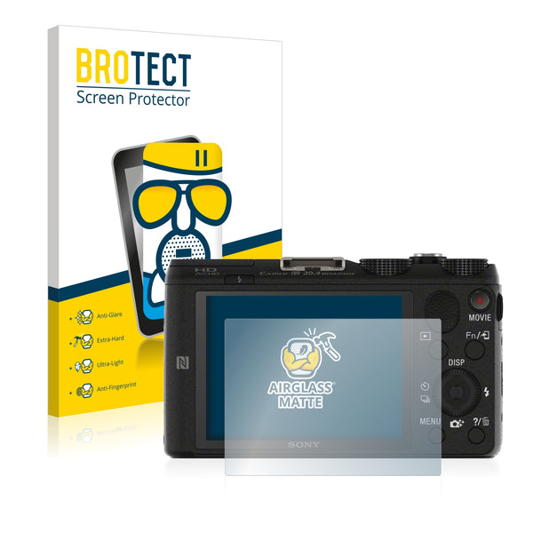 BROTECT AirGlass Matte Glass Screen Protector for Sony Cyber-Shot DSC-HX60V