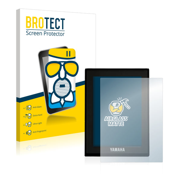 BROTECT AirGlass Matte Glass Screen Protector for Yamaha LCD Display (E-Bike Display)
