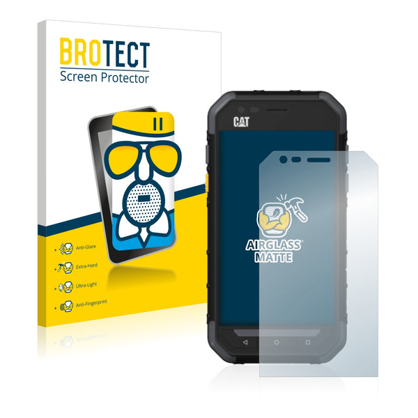 BROTECT AirGlass Matte Glass Screen Protector for Caterpillar Cat S30