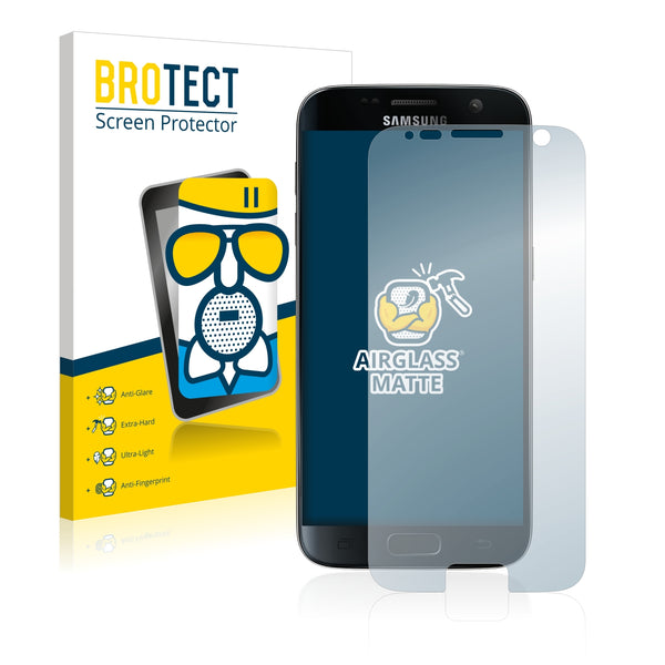 BROTECT AirGlass Matte Glass Screen Protector for Samsung Galaxy S7