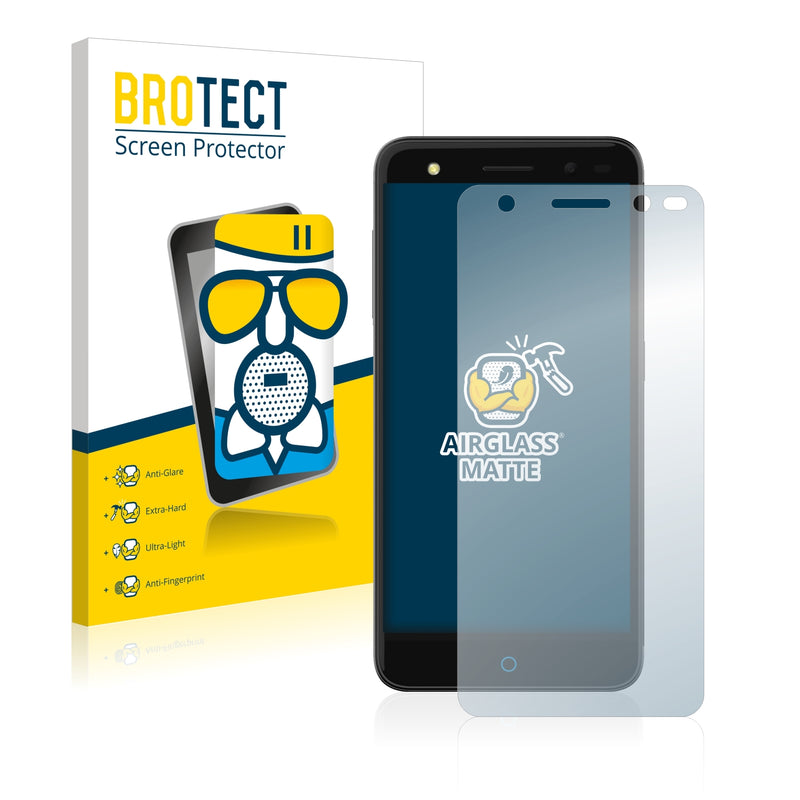 BROTECT AirGlass Matte Glass Screen Protector for ZTE Blade V7 Lite