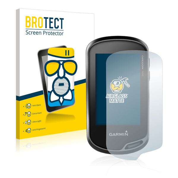 BROTECT AirGlass Matte Glass Screen Protector for Garmin Oregon 700