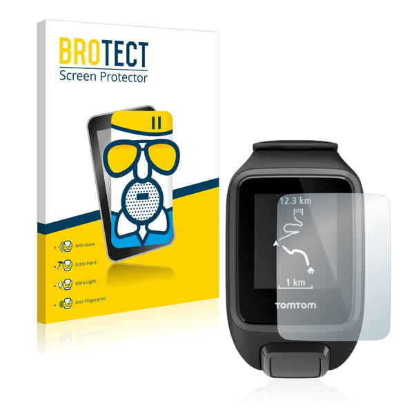 BROTECT AirGlass Matte Glass Screen Protector for TomTom Spark 3