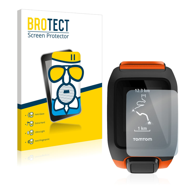 BROTECT AirGlass Matte Glass Screen Protector for TomTom Adventurer