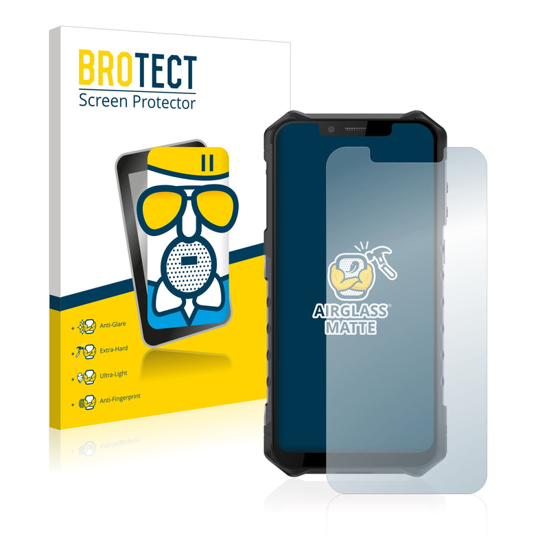 BROTECT AirGlass Matte Glass Screen Protector for Ulefone Armor 6